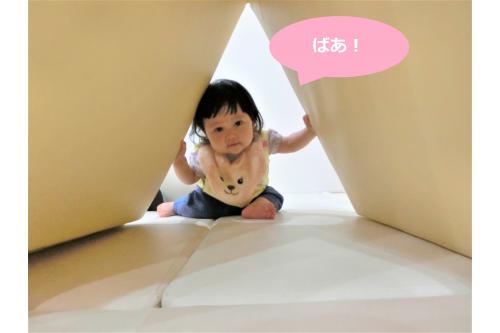 <span style='color:#6bb5ff;'>トンネル</span>を見つけ、<br><span style='color:#ffb770;'>「なになに?」</span>と近づいて来た子どもたち<br>のぞいて見ると<br><br><span style='color:#ff70ff;'>「ばあ!」</span>と声を出して<br>反対側にいる<span style='color:#b7ff70;'>先生</span>や、<br><span style='color:#baff75;'>お友達</span>のお顔を見て楽しむ<br><span style='color:#ff70b7;'>かわいらしい姿</span>が見られました<span style='color:#ff75ff;'>(*^^*)</span><br><br>お友だちと触れ合ったり、声を出したり<br><span style='color:#ffb770;'>楽しい関わり</span>を見守りながら<br>過ごしていきたいと思います<span style='color:#ff75ff;'>(^^)</span><br><br>次回のブログもお楽しみに<span style='color:#ba75ff;'>♪</span>