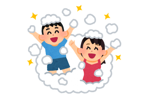 みなさんこんにちは<span style='color:#ff0000;'>☀</span><br><br>早いもので今年も<span style='color:#ff7abc;'>半分</span>終わりましたね<span style='color:#7affff;'>(*_*)</span><br>まだまだ<span style='color:#ff0000;'>暑い日</span>は続きますが<br>一緒に乗り越えましょう<span style='color:#ff7abc;'>(^^♪</span><br><br>今日は<span style='color:#ff00ff;'>うさぎチーム(2歳児)</span>と<span style='color:#ffbc7a;'>りすチーム(1歳児)</span>が<br><span style='color:#7a7aff;'>泡遊び</span>をした様子を紹介します<span style='color:#bc7aff;'>♪</span>