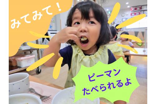 以前は<span style='color:#8e1eff;'>苦手そうだった</span>子ども達も<br><span style='color:#ff962d;'>この通り☆</span><br><br><span style='color:#2dff2d;'>繰り返し触れることで</span><br>苦手意識が<span style='color:#ff2dff;'>やわらいだ様です♡</span><br><br><span style='color:#ff3333;'>小松菜もそろそろ</span>収穫できるかな~<span style='color:#ff2893;'>(*'▽')</span><br>次回のブログも<span style='color:#ff9e3d;'>お楽しみに♪</span>