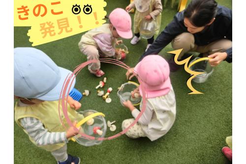 最後はこの<span style='color:#7abcff;'>写真</span>で✨<br><br><span style='color:#ff7abc;'>バケツ</span>から<span style='color:#bc7aff;'>きのこ</span>が落ちるたびに<br>「<span style='color:#ffbc7a;'>あつめるんだ～♪</span>」「<span style='color:#ff7aff;'>ひろって！</span>」と<br><span style='color:#7abcff;'>みんな</span>が集まっている<span style='color:#bcff7a;'>一枚</span>です!<br><br>先生も子どもたちに負けないように<br>一生懸命です<span style='color:#ff7abc;'>(^^♪<br></span><br>子どもたちの<span style='color:#ff7a7a;'>勢い</span>が…すごかったです<span style='color:#bcff7a;'>（笑）</span><br><br>次回の<span style='color:#ff7aff;'>ブログ</span>もお楽しみに<span style='color:#ffff00;'>★</span>